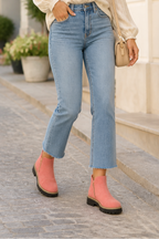 Stepwell | Square-Heel Cushioned Ankle Boots