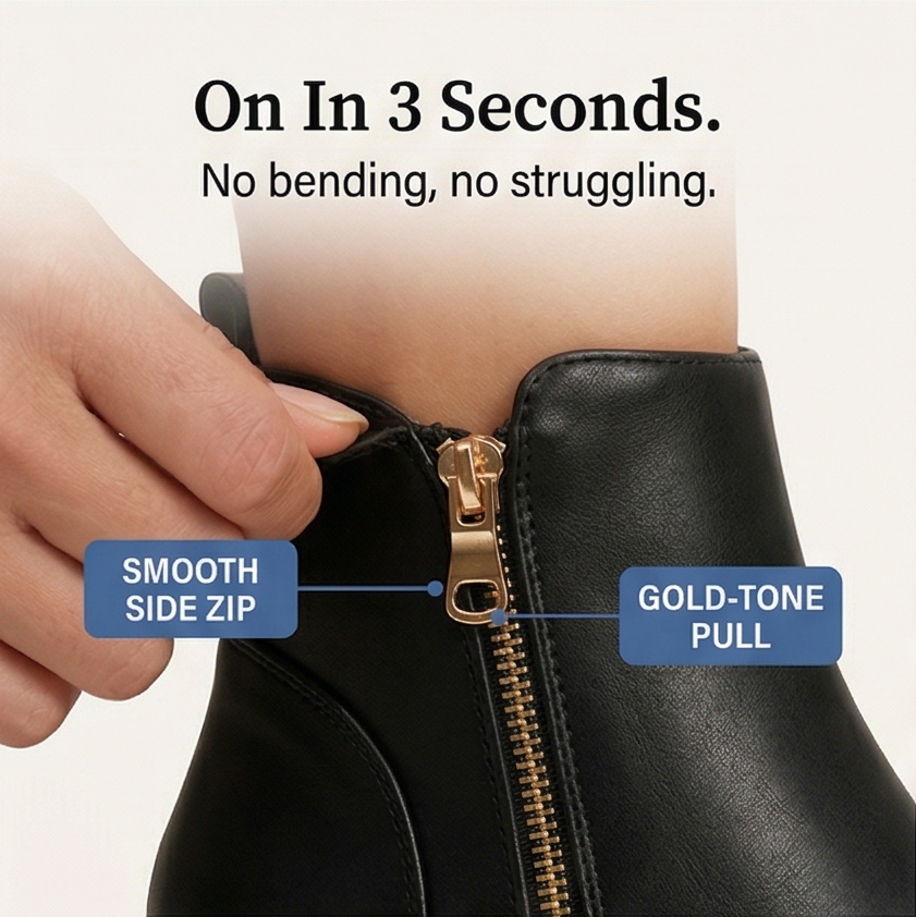 Strida | Women's Cushioned Platform Ankle Boots