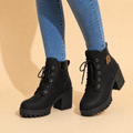 Stridara | Lightweight Chunky Platform Combat Boot