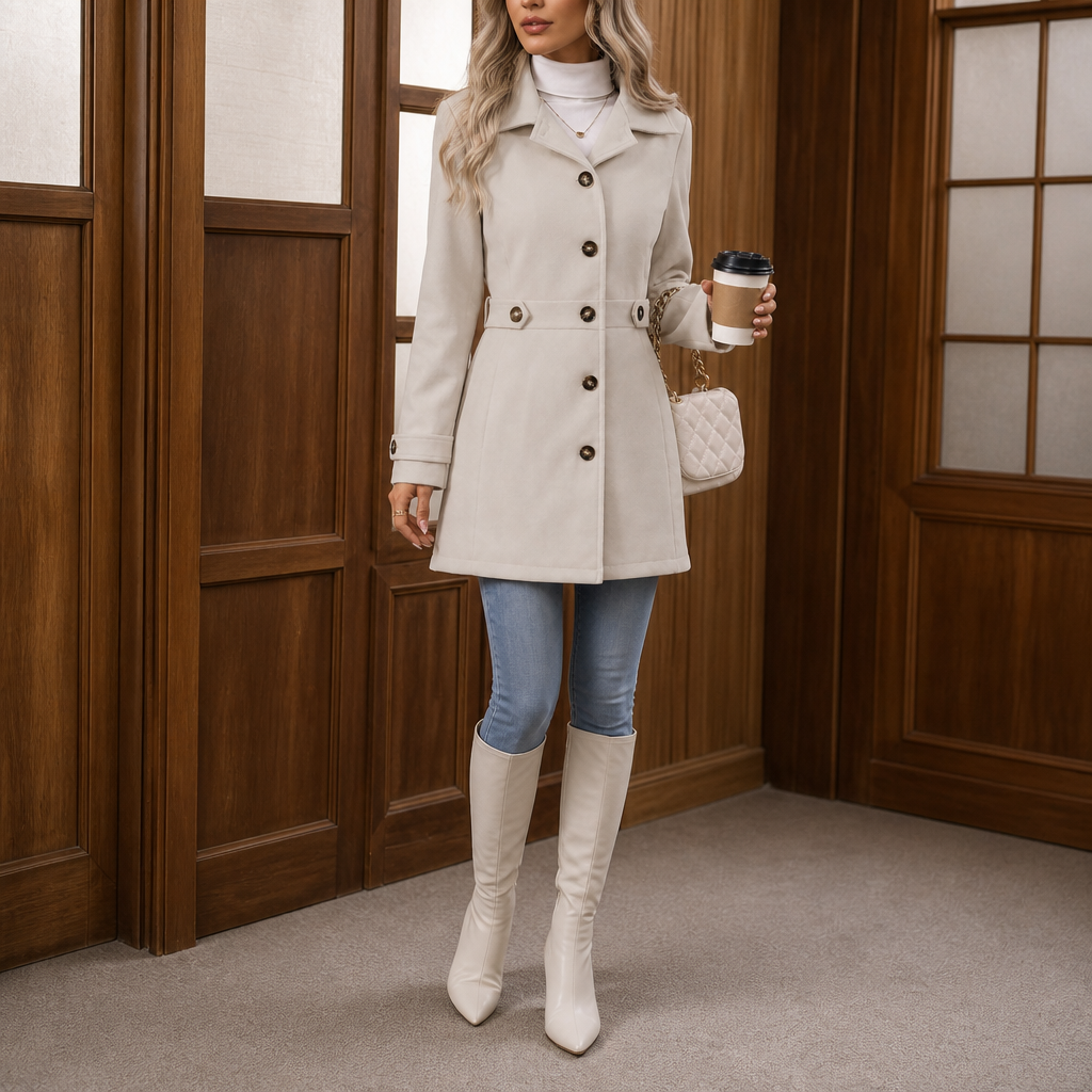 Silhouette | Belted Tailored City Coat