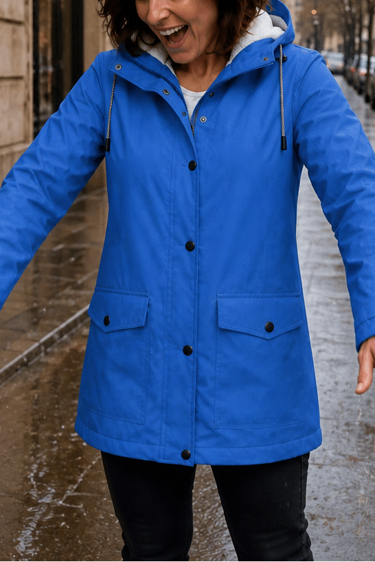 Windloft | Waterproof Plush-Lined Hooded Jacket