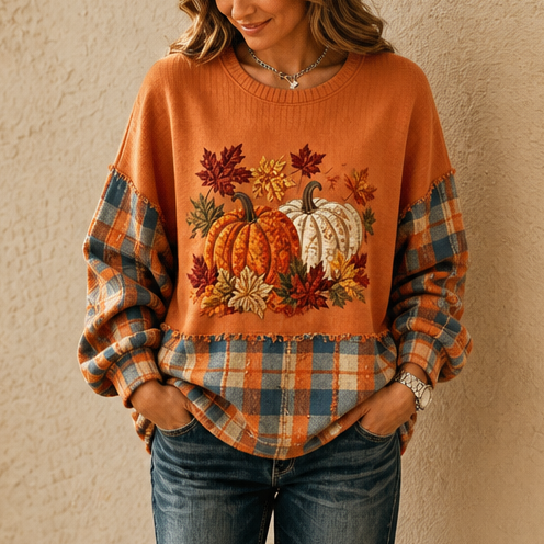 Everdas | Seasonal Graphic Crew-Neck Sweatshirt