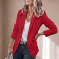 Poiseform | One-Button Stretch Tailored Blazer