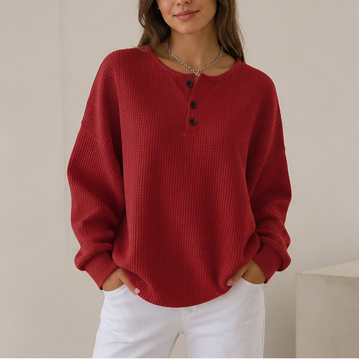 Warmwich | The Waffle Henley That Never Looks Thrown On