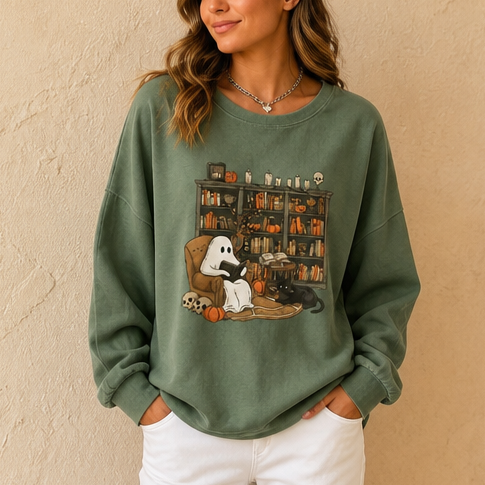 Everdas | Seasonal Graphic Crew-Neck Sweatshirt