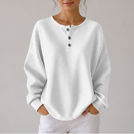 Warmwich | The Waffle Henley That Never Looks Thrown On