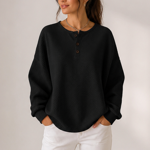 Warmwich | The Waffle Henley That Never Looks Thrown On