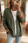 Corriveau | Washed Denim-Look Jacket