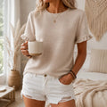 Marelle | Textured Flutter Sleeve Top