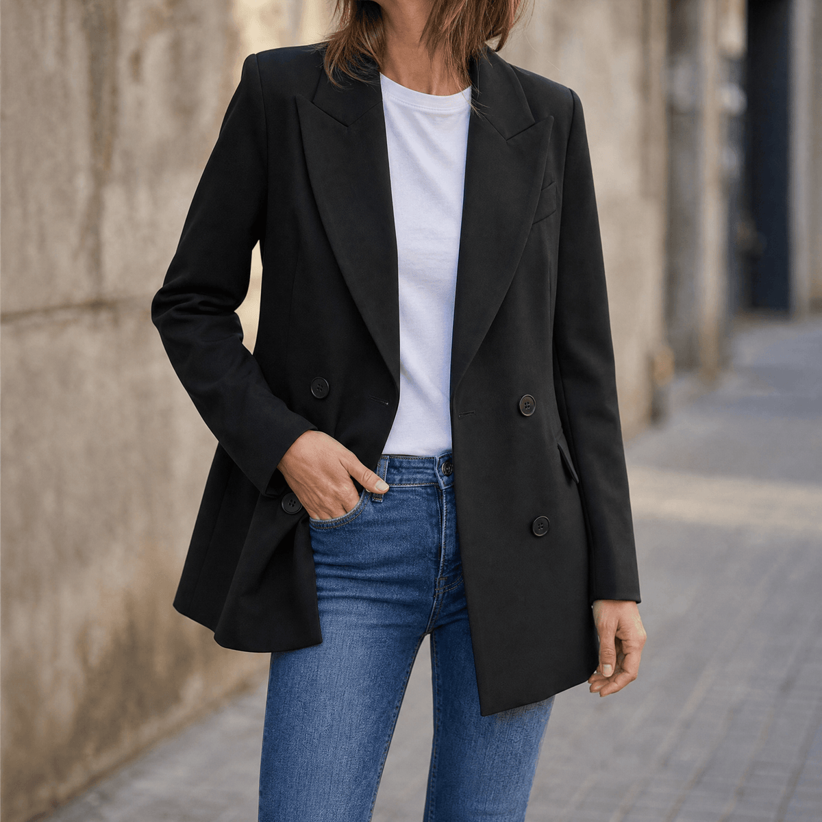 Vivara | Everyday Double Breasted Blazer