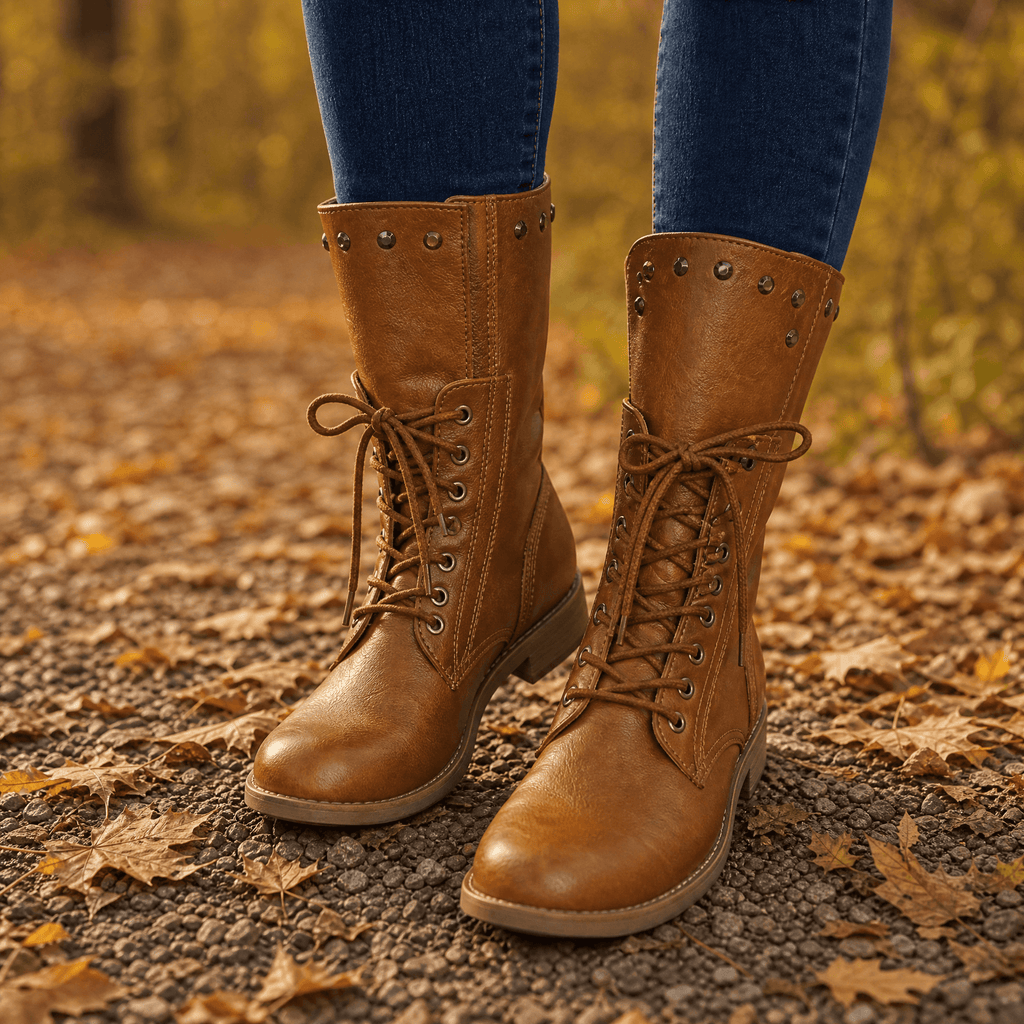 Westlyn | Women's Wool Lined Lace Up Ankle Boots