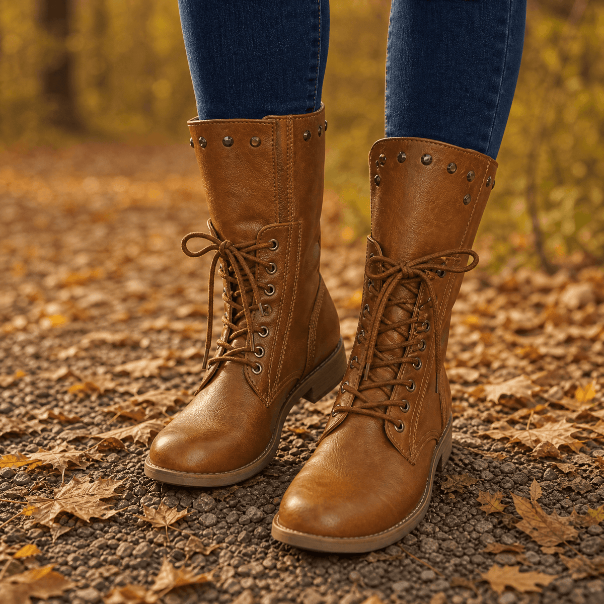 Westlyn | Women's Wool Lined Lace Up Ankle Boots