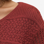 Wovelle | Women's Textured Knit Top for Warm Days
