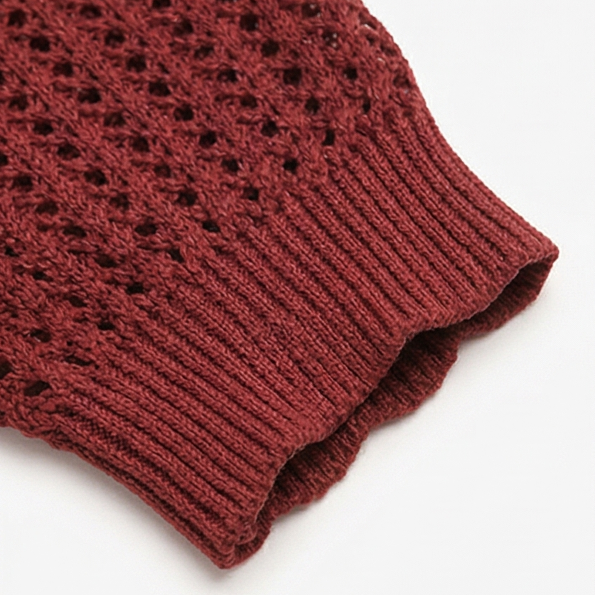 Wovelle | Women's Textured Knit Top for Warm Days