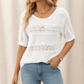 Wovelle | Women's Textured Knit Top for Warm Days